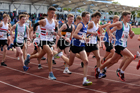 Mens under-17s  Northern 3 Stage Road Relay, SportsCity, Manchester. Photo: David T. Hewitson/Sports for All Pics